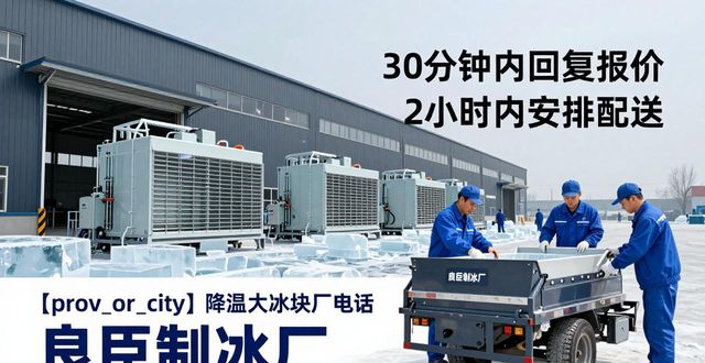 咸阳降温大冰块厂电话 良臣制冰厂