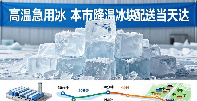 降温冰块配送流程_高效靠谱冰块运输_咸阳降温冰块配送